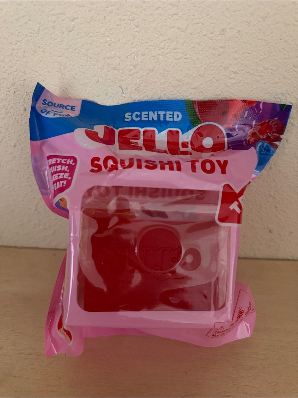 Jell-o Scented Squishi Toy